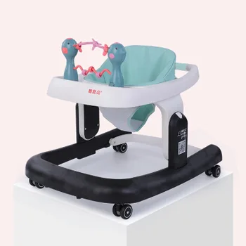 Daugiafunkcinis baby walker anti-pradėti multi-funkcija reguliuojami veidrodėliai papildomas kūdikių bamblys