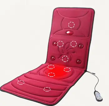Daugiafunkcinis elektrinis masažo čiužinys šildomas vyresnio amžiaus įrangos viso kūno masažas pagalvėlės namų