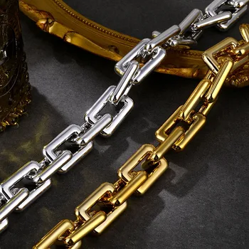 DAXI Madinga Aukso Hip-Hop Karoliai moterų Ketten Halskette Verbunden Halsketten Frauen Ästhetischen Halskette Goth schmuck