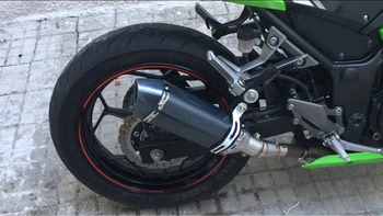 DB žudikas Motociklo Išmetimo Vamzdis Duslintuvo Moto Pabėgti dujų Išmetimo Duslintuvo Exaust 
