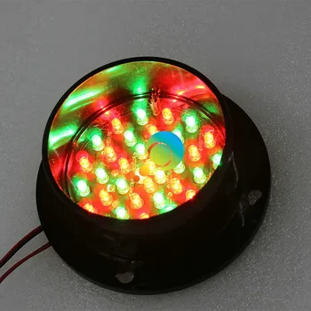 DC24V individualų formų derinys raudona ir žalia 100mm eismo signalų šviesos lempos