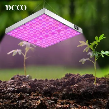DCOO Fito Lempa 45W LED Augalams Augti Žiburiai 265V Visą Spektrą Patalpų Šiltnamio efektą sukeliančių Augalų Hydroponics Gėlių Skydelis Augti Žiburiai