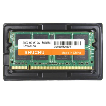 DDR2 667MHz 2G PC2-5300S Nešiojamojo kompiuterio Atmintis RAM SO-DIMM