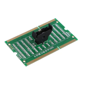 DDR3 Atminties Lizdas Testeris Kortelę su LED Šviesos Nešiojamas Plokštė Sąsiuvinis