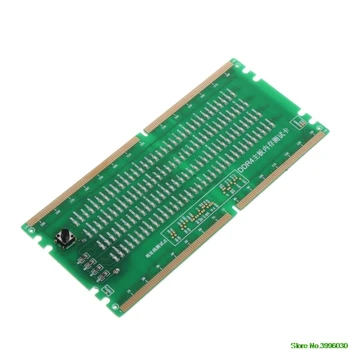 DDR4 Bandymo Kortelės RAM Atminties Lizdas Iš LED Darbastalio Plokštė Remonto Analizatorius Testeris