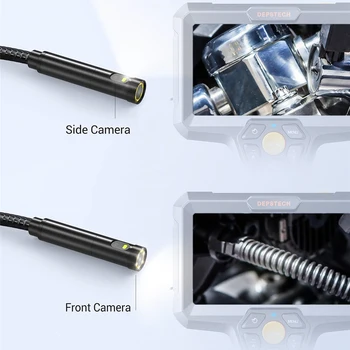 DEPSTECH Borescope 1080P Dual-Objektyvas Endoskopą 7.9 HD mm Tikrinimo Kamera su 5