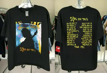 Derliaus 1992 Ronnie Wood Skaidrių Apie Šią Kelionių T-Shirt Perspausdinti Naujas Jav Dydis