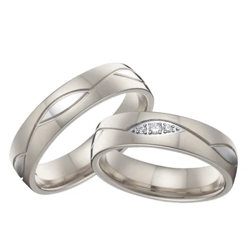 Derliaus MEILĖ Niekada Išnyks jo ir autorystė santuokos pora žiedai vyrams ir moterims pasiūlymą jubiliejų dalyvavimas vestuvių žiedas