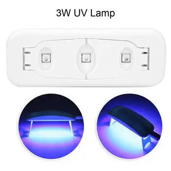 Derva, Dažiklis UV Lempa Epoksidinės UV Derva, Dažiklis Dažų Pigmentas 3W UV Lempos 