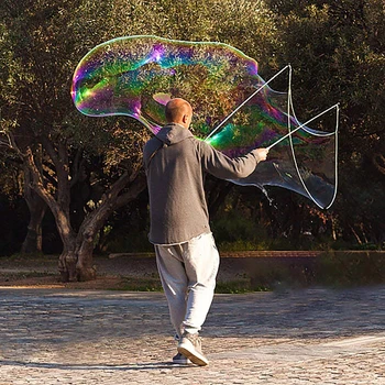 Didelis Dydis Reguliuojamas Įdomi Lauko Burbulas Žaislai Ilgai Burbulas Kulkosvaidžio Juosta Lazdos Be Vandens Vaikams Muilo Burbulas Žaislas