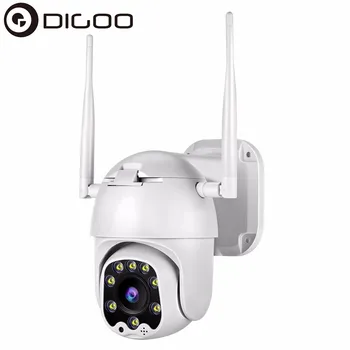 DIGOO DG-HD820 Home Security IP Kameros 1080P HD PTZ Lauko Kamera, Dviejų krypčių Garso Belaidė Naktinio Matymo VAIZDO Kamera, WiFi NAUJAUSIAS