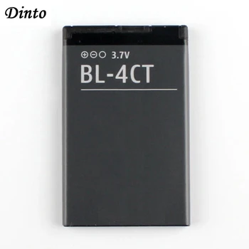 Dinto 1pc 860mAh Pakeitimo Telefonas Baterija BL-4CT BL4CT BL 4CT Akumuliatorius Nokia 5310 6700s 7310c 2720F 5630XM 6600F 7205 X3