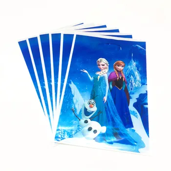 Disney 61Pcs/31Pcs Karšto Animacinių filmų Užšaldyti Anna Elsa Vaikų Mergaičių Gimtadienis, Vestuvės Lankstūs Šiaudeliai Popieriuje Taurės Plokštės Apdailos Reikmenys