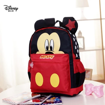 Disney Darželio Kuprinę Mados Berniukas, 3-6 Metų Amžiaus Vaikų Kuprinės Mielas Animacinių Filmų Mickey Minnie Krepšys
