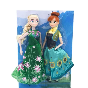 Disney Lėlės, Žaislai Anime Užšaldyti Elsa Anna Princesė Žaislai 30 CM Kilnojamojo Pav Olaf Lėlės Gimtadienio Dovanos Žaislas Vaikams, Vaikų Mergaičių