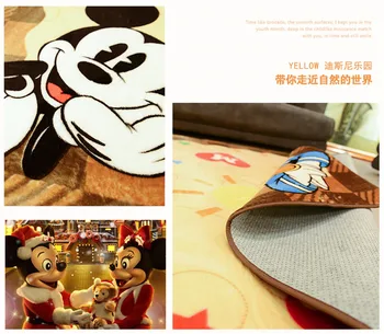 Disney Mickey Mouse Kilimų mat animacinių filmų mielas Peliukas vaikų kilimas kūdikių nuskaitymo kilimo Mickey kilimas kambarį kilimas kūdikio motina
