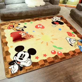 Disney Mickey Mouse Kilimų mat animacinių filmų mielas Peliukas vaikų kilimas kūdikių nuskaitymo kilimo Mickey kilimas kambarį kilimas kūdikio motina