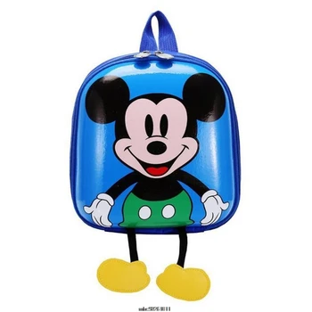 Disney Mickey Mouse Vaikams, Cartoon maišelį, Mokyklą, vaikų darželį, kuprinės, berniukų, mergaičių Kelionės saugojimo knygos krepšys