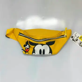 Disney nauja Mickey vyrų ir moterų diržas maišelį Mickey Mouse pečių maišą krūtinės maišelį berniukų, mergaičių rankinės