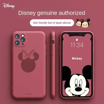 Disney originalaus telefono dėklas tinka iPhone 6/7/8 plius XR XS Max 11/12 Pro Max/mini pora telefono dėklas