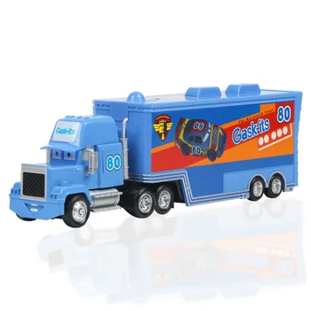 Disney Pixar Cars 3 Žaibas McQueen Metalo Mack Dėdė Sunkvežimių 1:55 Vehical Automobilių Žaislai Naujųjų Metų Kalėdų Dovana Vaikams