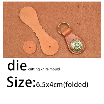 Dizaineris odos amatų šabloną apdailos žiedas raktams kabinti mirti pjovimo peilis pelėsių vertus punch įrankis deri el aletleri