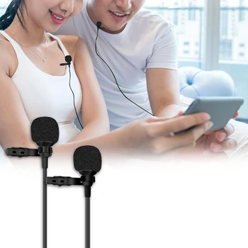 DJI Osmo Kišenėje Gimbal Clip-on Lavalier Microphone 3.5 mm Adapterio Kabelį Išorės Mikro TRS Plug Linija DJI Osmo Kišenėje Priedai