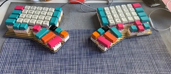 DK6 Ergo Karšto Swapable Magnetinio Kilnojamojo Makro Klavišą Programuojami RGB Apšvietimas Mechaninė Klaviatūra Žaidimai Cherry MX Kaih Langelį Perjungti