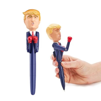 Donald Trump Kalbėti Pen Juokingas Žaislas Pen Kalėdų, Naujųjų Metų Dovanos-Kad Amerikoje Didžiosios Vėl esate Atleistas stalo apdailos