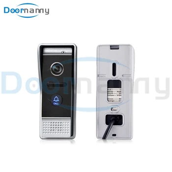 Doornanny Visiškai Jutiklinis Ekranas Vaizdo Domofonas Sistema, WiFi IP PoE Doorbell Tuya Smart Doorphone DoorLock Home Security Butas