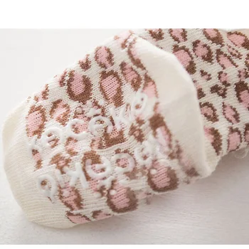 Dramblio kaulo Medvilnės Baby Antblauzdžiai Pavasarį, rudenį leparod spausdinti Vaikai kelnės 0-24m Vaikams, vaikiška Legging +kojinių rinkinys