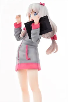 DreamTech Izumi Sagiri Mergina 24cm PVC Naujas statulėlės žaislų Kolekcija Anime Veiksmų Skaičius, Kalėdų dovanų LZ018