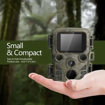 Dropship Naktinio Matymo Medžioklės Kamera 12mp 1080p Laukinės gamtos Kameros Skautų Guard Infraraudonųjų SPINDULIŲ šviesos DIODŲ veikimo nuotolis Iki 65ft Foto-Spąstai