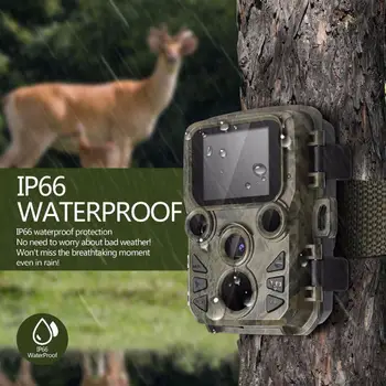 Dropship Naktinio Matymo Medžioklės Kamera 12mp 1080p Laukinės gamtos Kameros Skautų Guard Infraraudonųjų SPINDULIŲ šviesos DIODŲ veikimo nuotolis Iki 65ft Foto-Spąstai