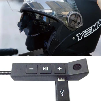 Dropship Universalus Moto Šalmas Mikrofoną Su Ausinėmis, Bluetooth Laisvų Rankų Įranga Stereo Ausinių Motociklo Domofonas Motociklams Žirgais