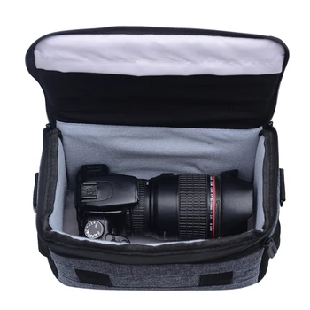DSLR Fotoaparato Krepšys, atsparus Vandeniui Atveju Canon EOS 6D 5D Mark II III IV 2 800D 200D 77D 70D 700D 750D 1300D 1200D 1100D Pečių Maišą