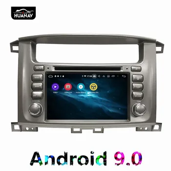 DSP Android 9 Automobilio DVD grotuvas GPS Navigacija Toyota Lander Cruiser Lc100 1997-2007 multimedijos Auto Radijo grotuvas Galvos vienetas 64G