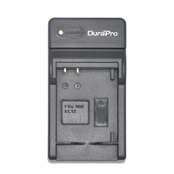 Durapro 1pc EN-EL12 ENEL12 LT EL12 Li-ion Baterija 3.7 V 1050mAH Batteria +USB Kroviklis skirtas Nikon S8200 S9100 S9200 S9300 P300 P310
