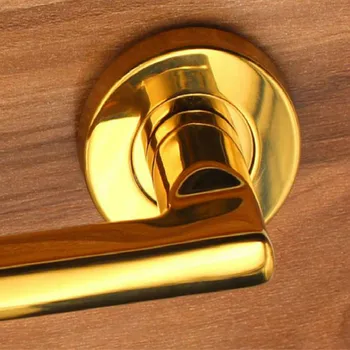 Durų rankenos vidaus durys už juodos spalvos durų rankenos, juoda, aukso, sidabro duris išsitraukia be užrakto