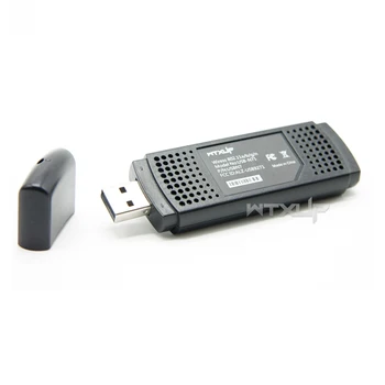 Dvigubos Juostos 300Mbps Wifi USB Wireless-N Adapterio USB-N71 Dongle BCM4323 Ethernet USB Wi-Fi Adapteris 2.4 G/5G