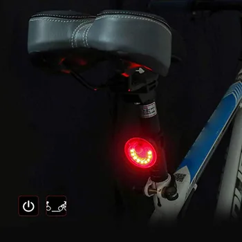 Dviračių Uodegos Šviesos Naktį Jojimo Mini Bike Galinis Žibintas Naujovė Įspėjamoji Lemputė Padangų Varantys Žibintai Dviračių Priedai