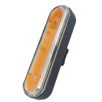Dviračių Uodegos Šviesos USB Įkrovimo užpakalinis žibintas Jojimo Posūkio Signalo LED Bevielis Nuotolinio Valdymo Saugos Įspėjamoji Lemputė Dviračių Šviesos