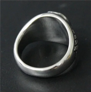 Dydis 7~13 Mados Europos Poliravimo Epoksidinės Žiedas 316L Nerūdijančio Plieno Papuošalai Naujausias Dviratininkas Žiedas