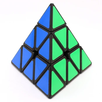 Dėlionės piramidės 3x3x3 Rubiko kubo ciklonas berniukai Pyraminx