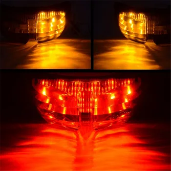 Dūmų Integruotas LED Galiniai Posūkio Signalo Lemputė Aukštos Kokybės ABS LED Uodegos Šviesos Yamaha FZ8 Fazer 10-13 FZ1 N FZ1 Fazer 06-13