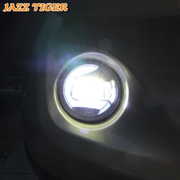 DŽIAZO TIGRAS 2-in-1 Funkcijos LED Dienos Veikia Šviesos Automobilio LED Rūko Žibintas Projektoriaus Šviesos Suzuki Kizashi 2010 m. 2011 m. 2012