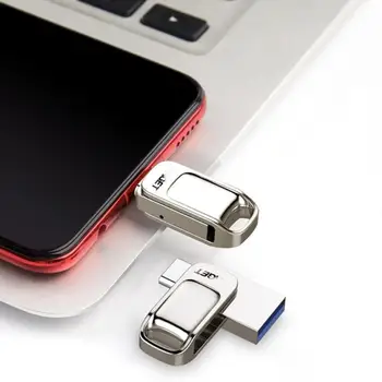 EAGET CU31 Metalo USB 3.0 Flash Drive, 32/64/128GB Nešiojama Atminties Saugojimo Stick Mini 