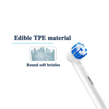 EB60 Pro Guma Priežiūros Pakeitimas Teptuku Vadovai Braun Oral-B Vitality Precision Clean Jautrus Švarus D12 D16 toothbrus vadovai