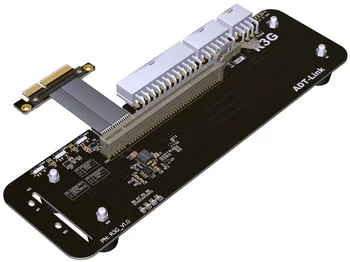 EGPU PCIe x16 į PCie x4 pratęsimo adapterio kabelį 16x PCI-Express kabeliai eGPU grafikos kortelės išorės