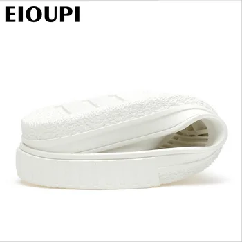 EIOUPI aukščiausios kokybės naujo dizaino, originali nekilnojamojo karvės odos mens mados verslo atsitiktinis batų kvėpuojantis vyrų batai lh2067